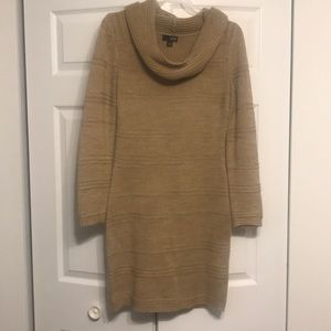 Ana Tan Sweater Dress